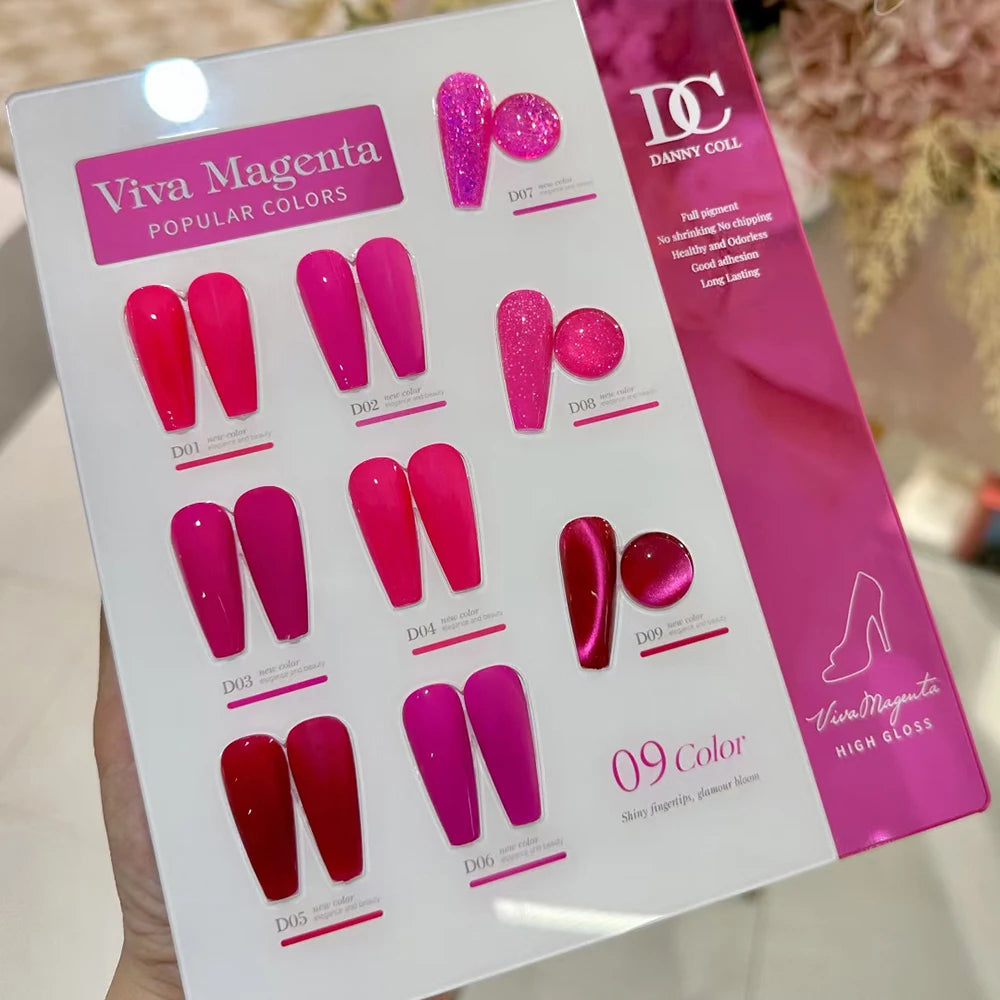 9/22pcs Venalisa Gel Polish Set Hot Selling Pink Pitaya Colors For Nail Salon Whole Set Lacquer UV Gel Enamel Kit Long Lasting