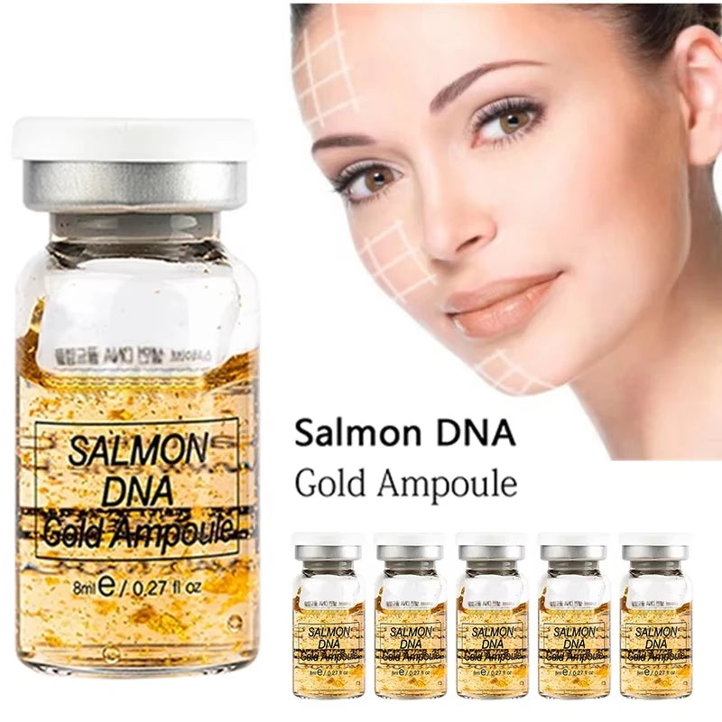 Original Salmon DNA Gold Ampoule/Peptide BB Cream Glow Essence Serum Moisturizing Foundation Makeup Skin Care Beauty Woman&Man