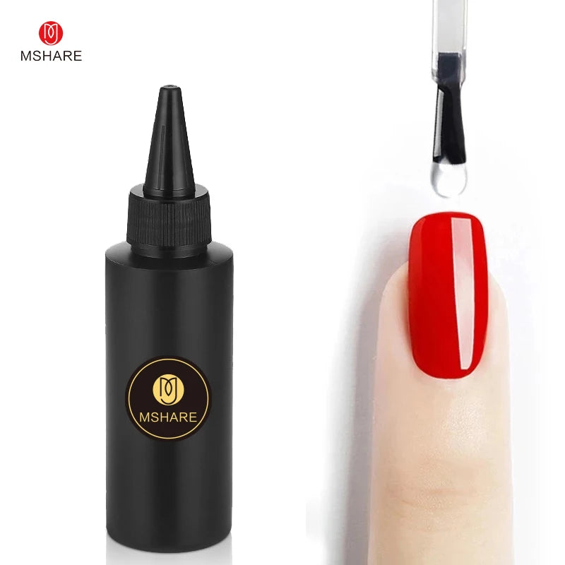 MSHARE 100ML Nail Gel Polish Soak Off UV LED Nails Vernis Semi Permanent Varnish Polish White Red Nail Gel Art
