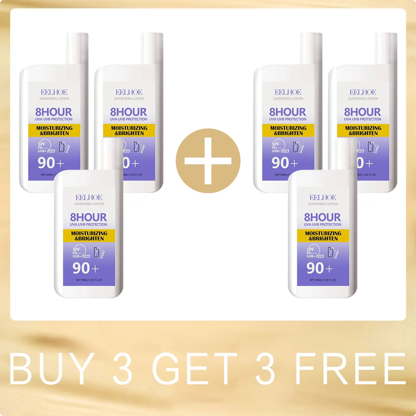 UV Protection Cream Anti Oxidant Sun Block W-Hitening Face Skin Moisturizing Care Shrink Pores Waterproof Anti-Sweat Sun Cream