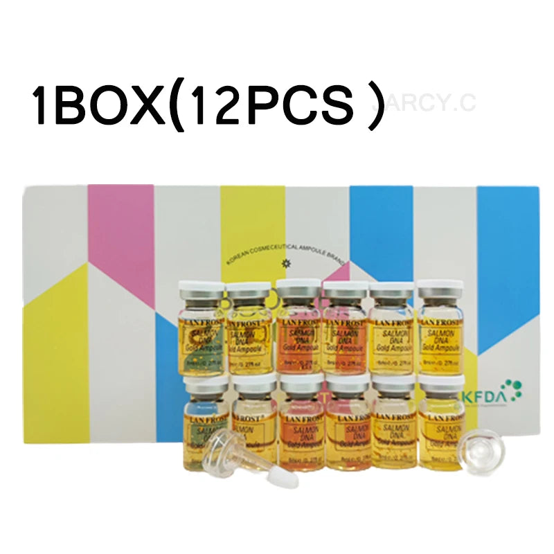 Original Salmon DNA Gold Ampoule/Peptide BB Cream Glow Essence Serum Moisturizing Foundation Makeup Skin Care Beauty Woman&Man