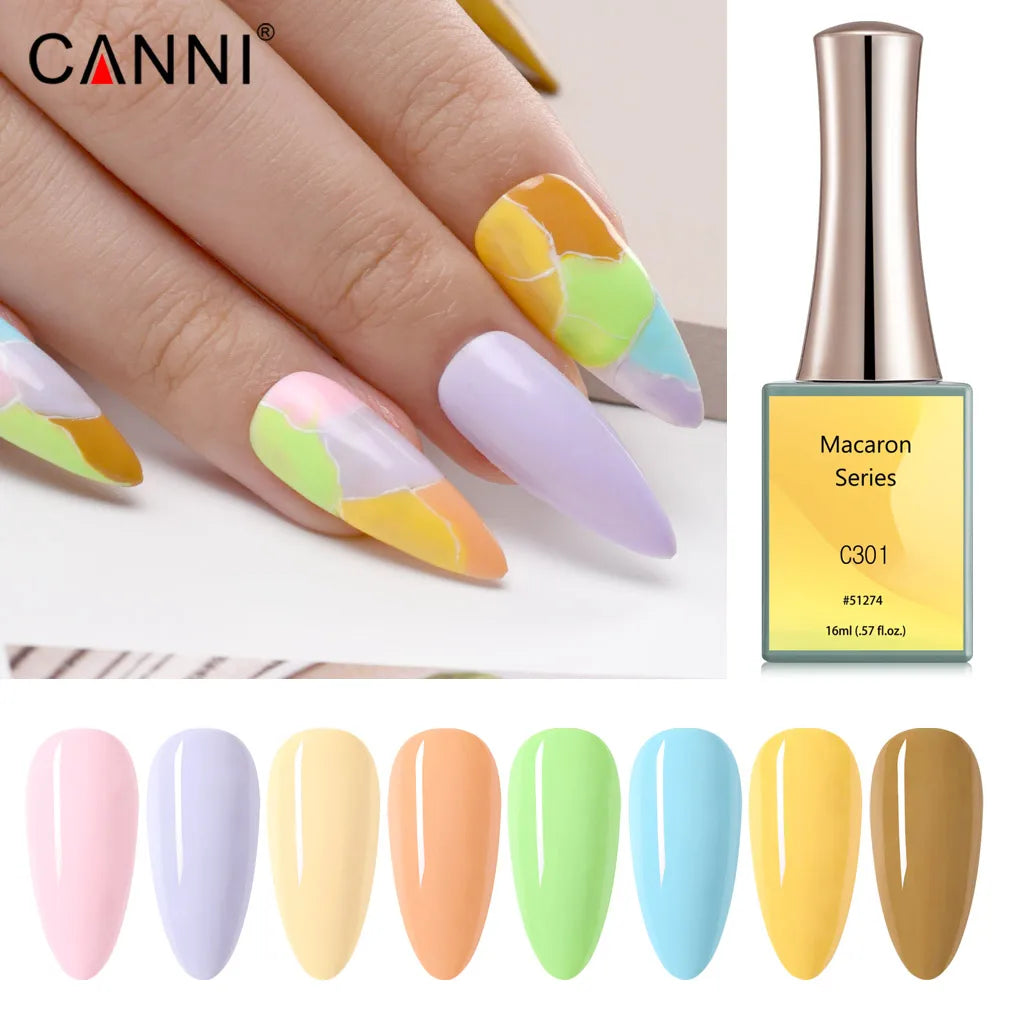 16ml Base Top Coat Reinforce Gel Set Canni Nail Gel Polish Venalisa Supply Color Pigment Gel Varnish Kit Gorgeous Gellack Color