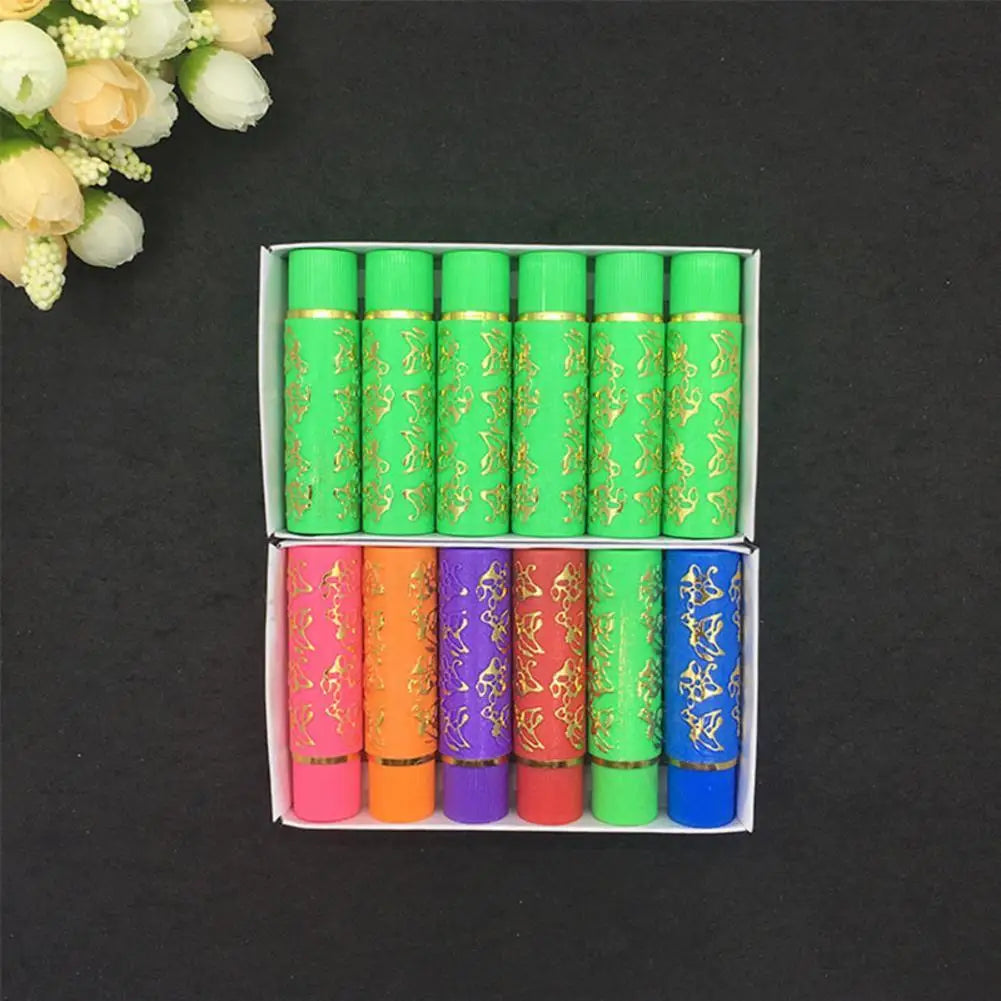 6PCS x10SET Dark Green Magic Spotting Lipgloss Lipstick Long Lasting Lip Liner Butterfly Green Lipstick Cosmetics Makeup Hot