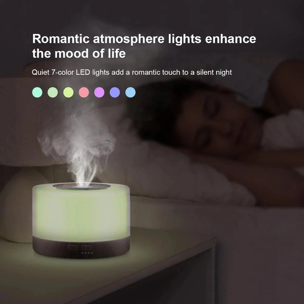 USB Aroma Diffuser with 6pcs Essential Oil Set