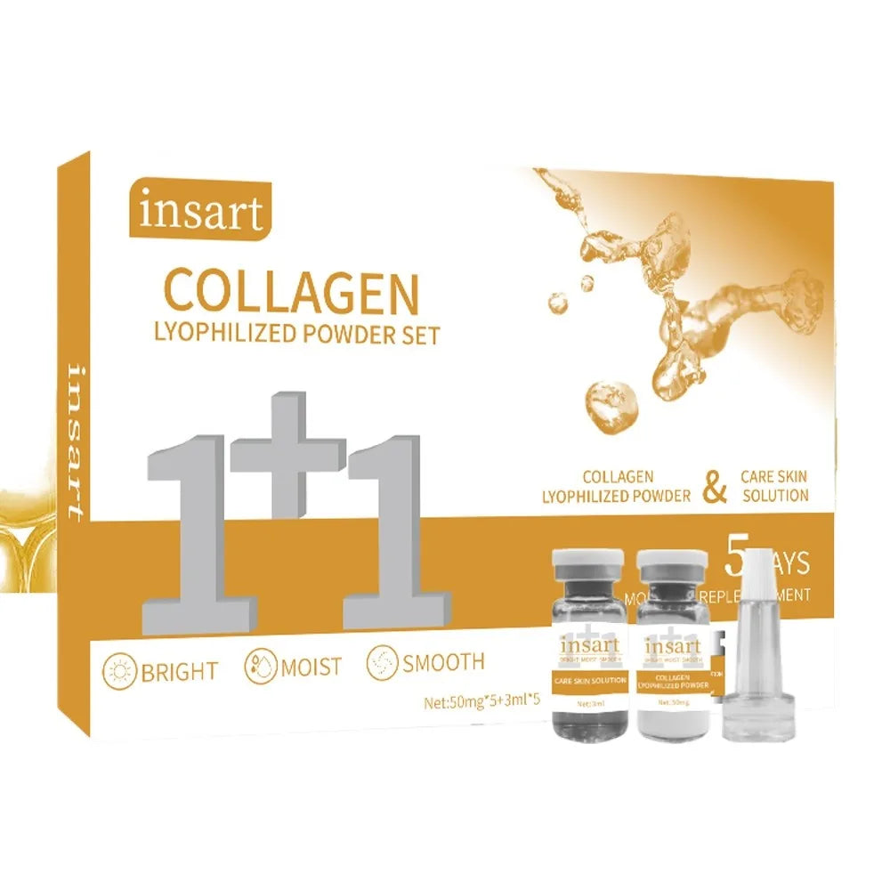 Collagen Niacinamide VC Lyophilized Powder Face Serum Anti Aging Brightening Moisturizing Essence for All Skin  Skincare