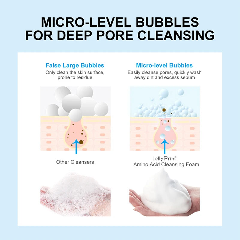 JellyPrim Amino Acid Facial Cleansing Mousse Oil Control