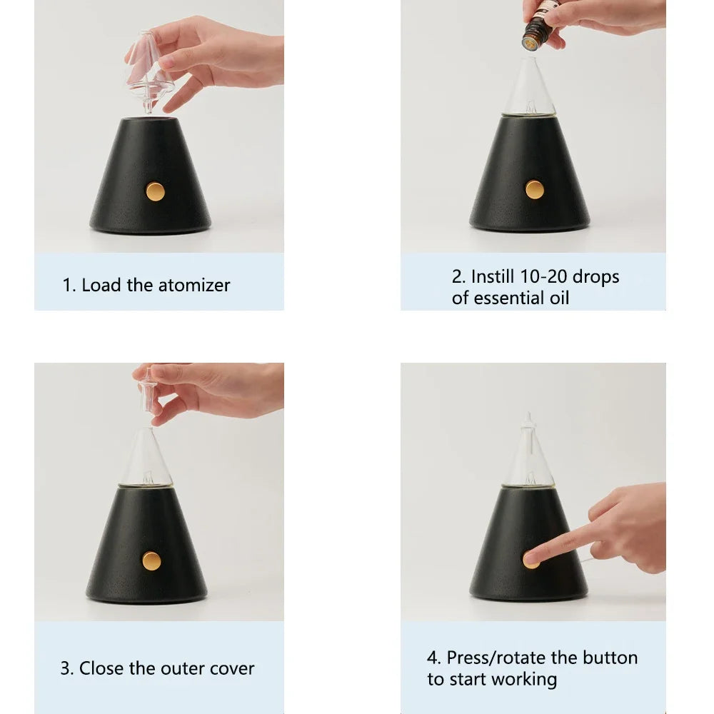 Waterless Essential Oil Diffuser