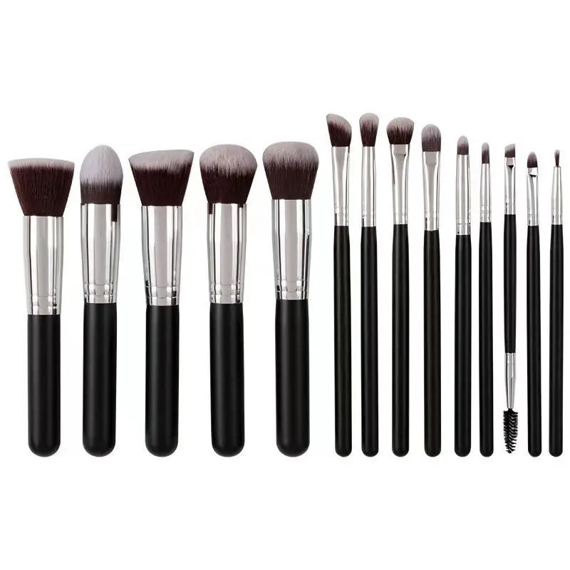 Explosive 14 16 makeup brushes set loose powder foundation brush soft bristle brush spot wholesale makeup brush set makeup tools