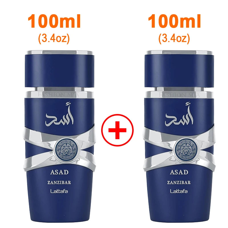 2 Box 3.4oz (100ml) Original Men's Yara Perfume Lasting Fragrance Originals Gift Set Moi Tous Asad Candy Women Arabic perfume