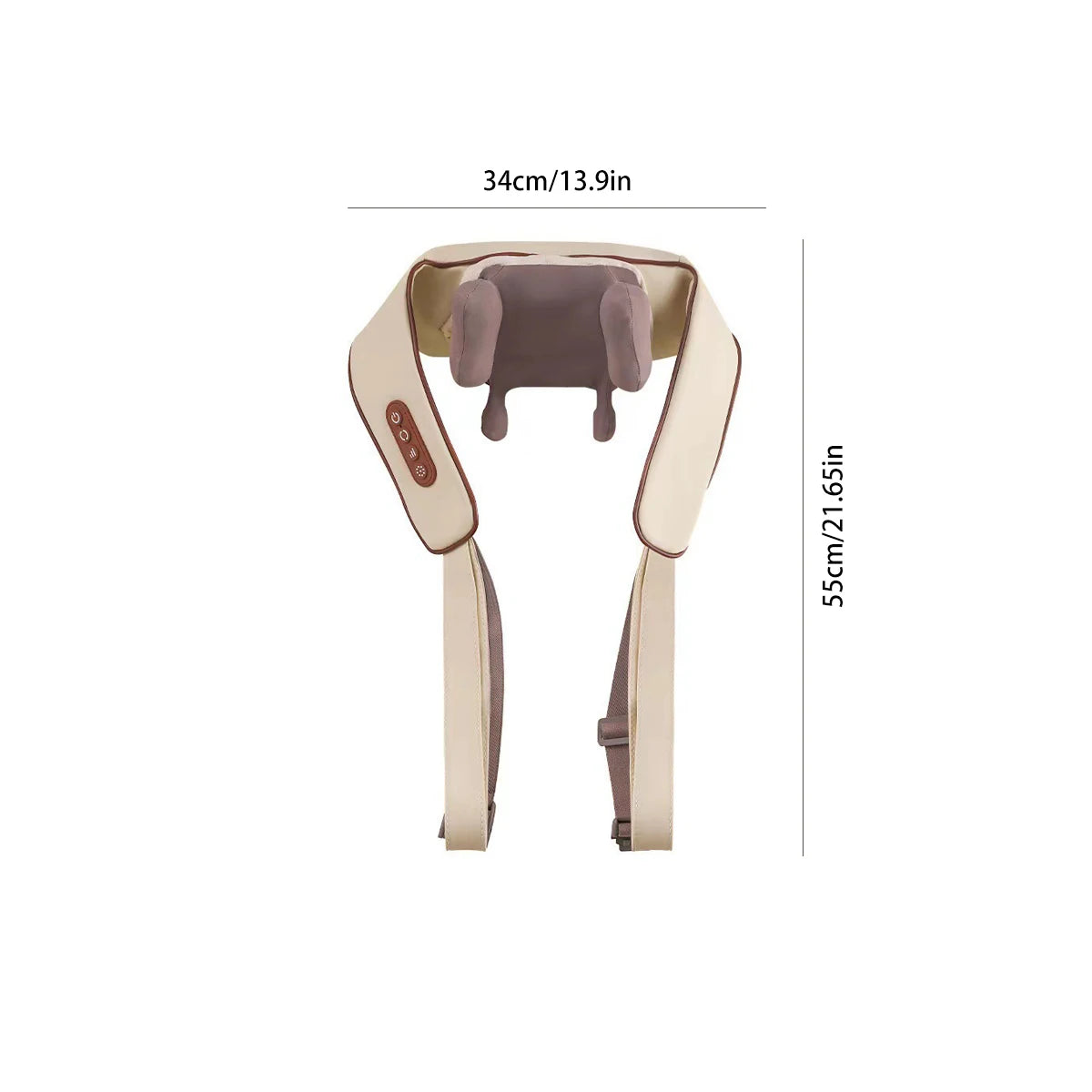 Neck massager & shoulder hot massage