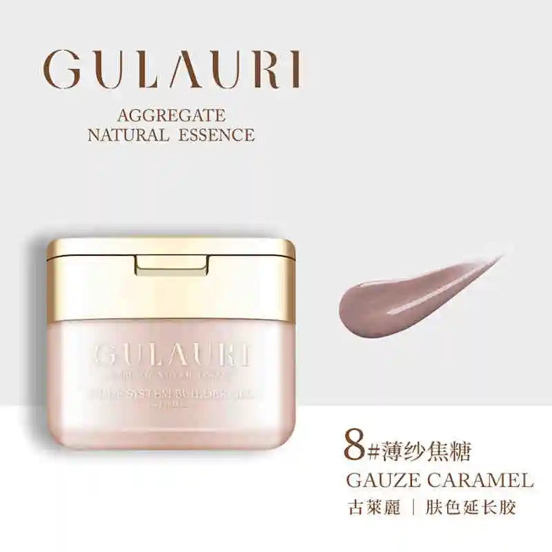 GULAURI 8 colors Transparent color Extension adhesive Nail salon 2024 New Hot sale  Non-toxic UV gel Wholesale
