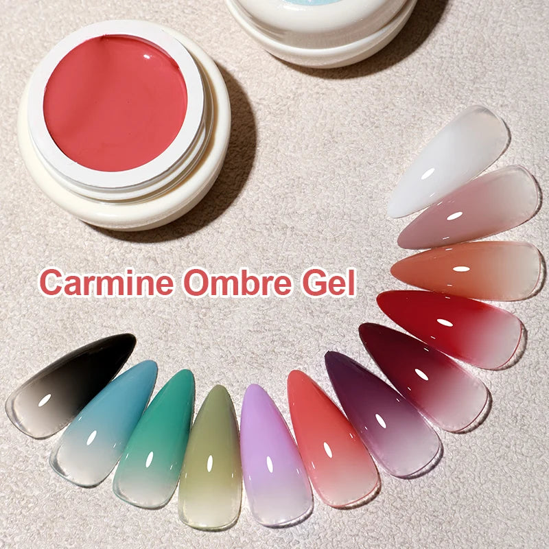 AS Ombre Gel Varnish Nails Gradient Painting Gel Polish Set gradual change Colors Long Lasting Nail Art Gel Vernis