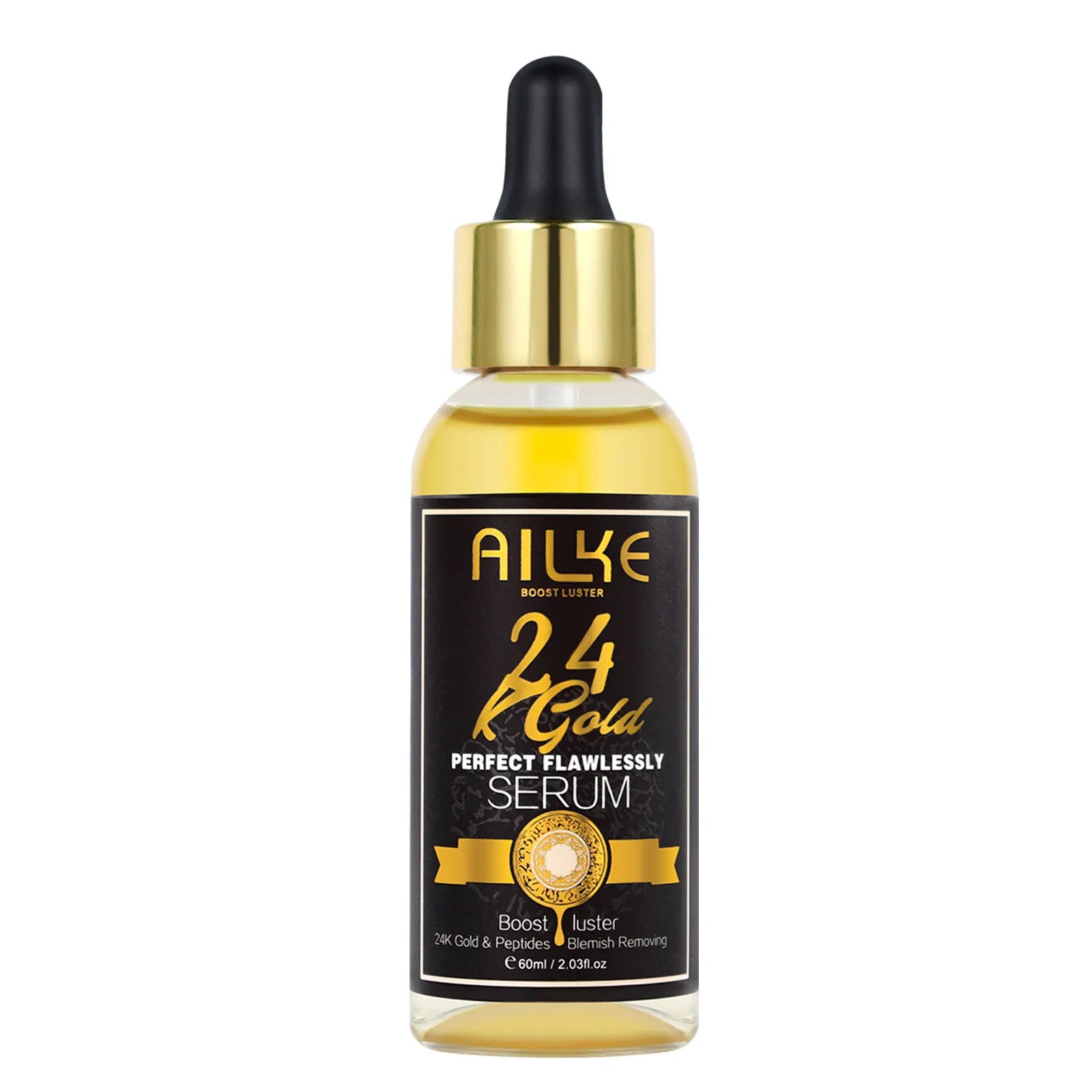 AILKE 24K Whitening Skin Care Set, Lightening, Remove Black Spots, Melanin, Stains, Even Skin Tone, Moisturizing, for All Skin