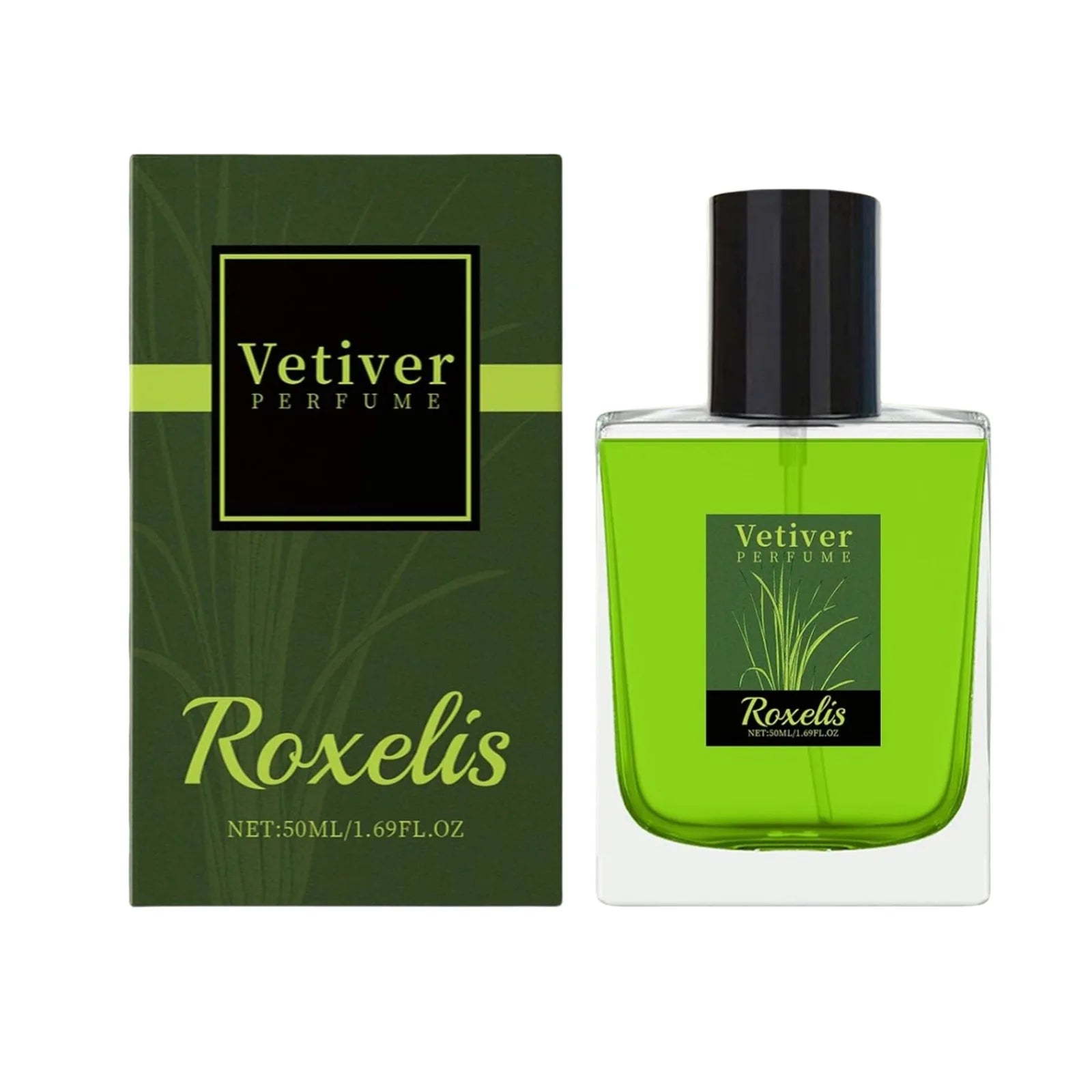 Vetiver Perfume Men 50ml Hair Perfume & Body Spray Long Lasting Fragrance Scent Perfume Spray for Women Fragrance Perfumes