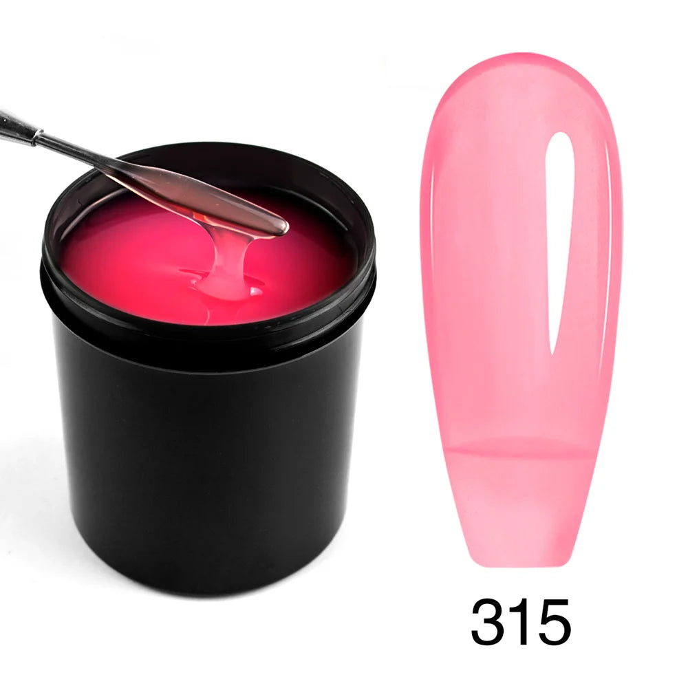 225g Venalisa Camouflage Refillment Gel Soak Off UV LED Builder Extension Jelly Gel Fast Construction Building Nail Gel Polish