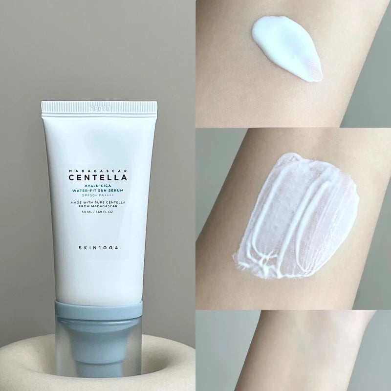 Korean Centella Hyalu-CICA Water-fit Serum Sunscreen Spf 50 Facial Sunscreen Cream for Sensitive Skin Original Skincare Products