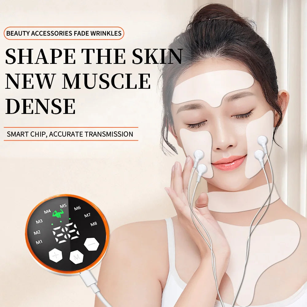 EMS Facial Massager Eye Face Lift Skin Tightening Anti-Wrinkle V-Shaped