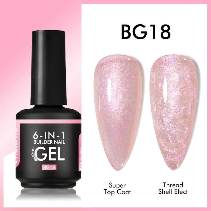 CHUNSHU 6 IN 1 Extension Gel 15ML Builder Nail Gel
