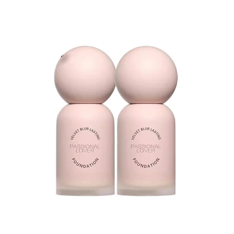 PL Matte Liquid Foundation Makeup,Medium to Full Coverage Velvet Longwear Foundation for Combination & Oily Nature Skin 30ML