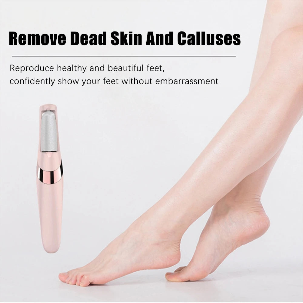 Electric Foot File Callus Remover Rechargeable Foot Pedicure Grinder Tool Dead Skin Removal Calluses Pedicure Cracked Foot Care