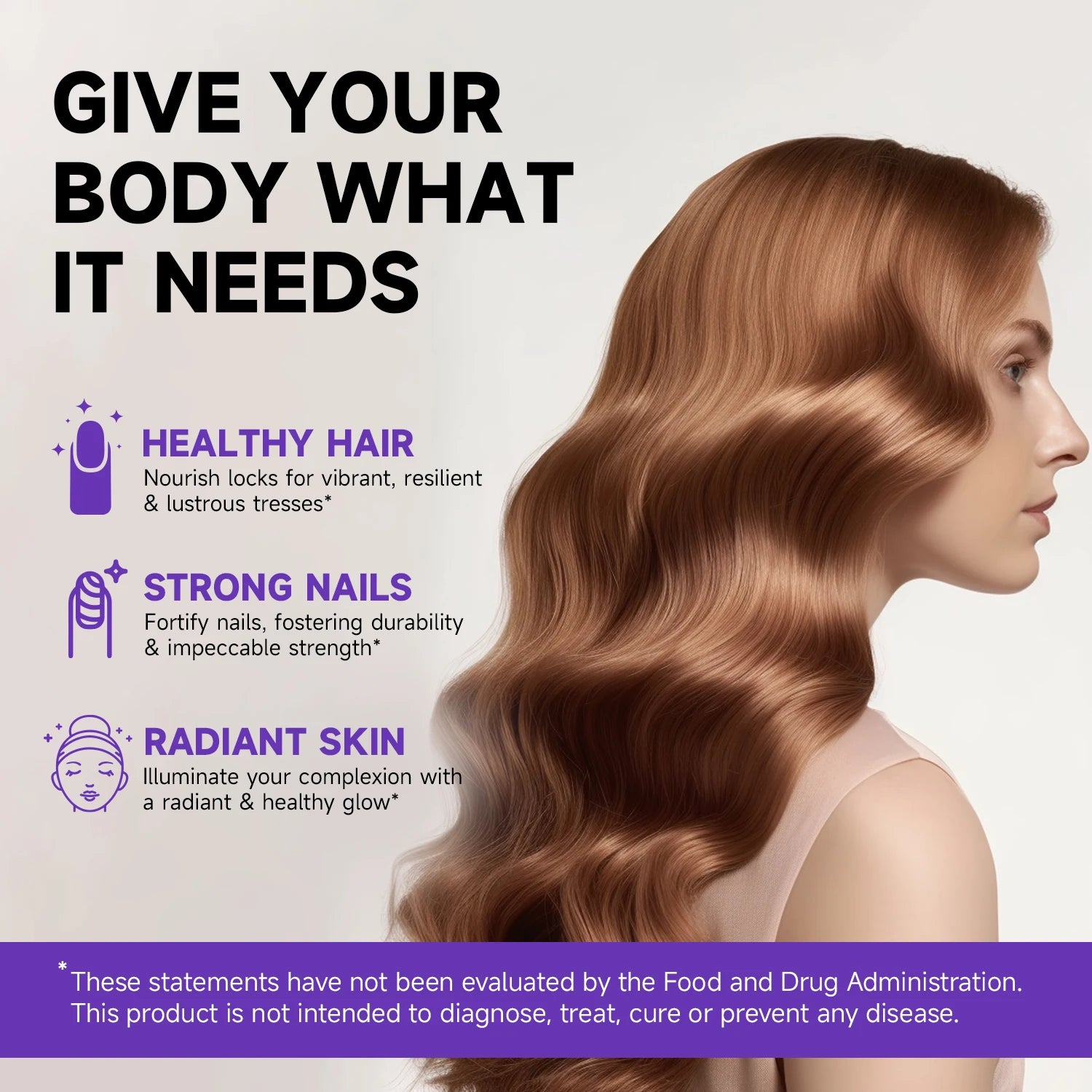 Biotin Collagen&Keratin 25000 mcg Vitamins B2, B3, B6