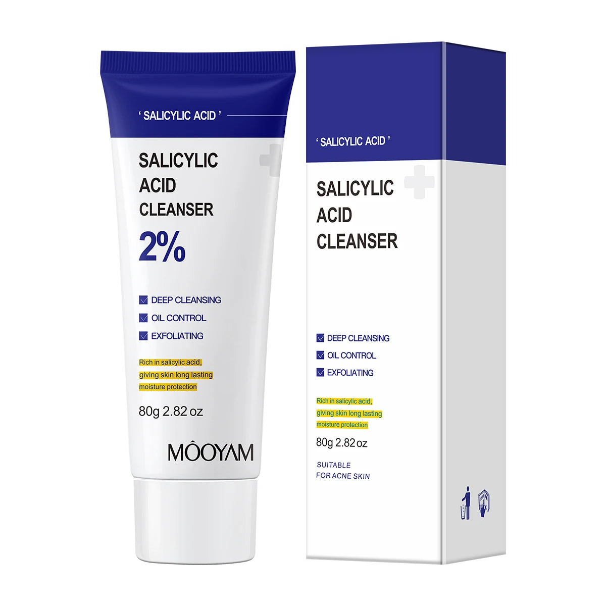 Salicylic Acid Facial Cleanser Deep