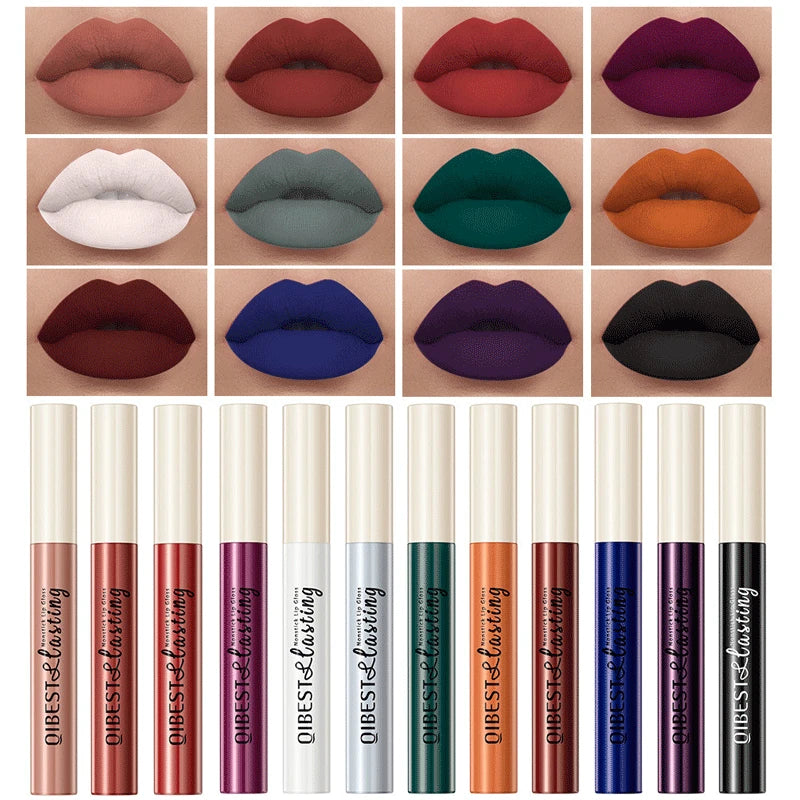 6-12 PCS Lipstick Set Make-up for women Waterproof Long lasting Cosmetics Korean makeup Matte lipstick
