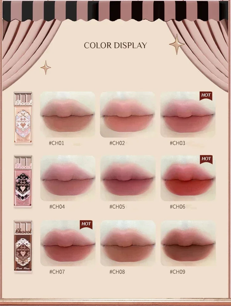 Flower Knows Chocolate Series Cloud Lip Cream Matte Liquid Lipstick