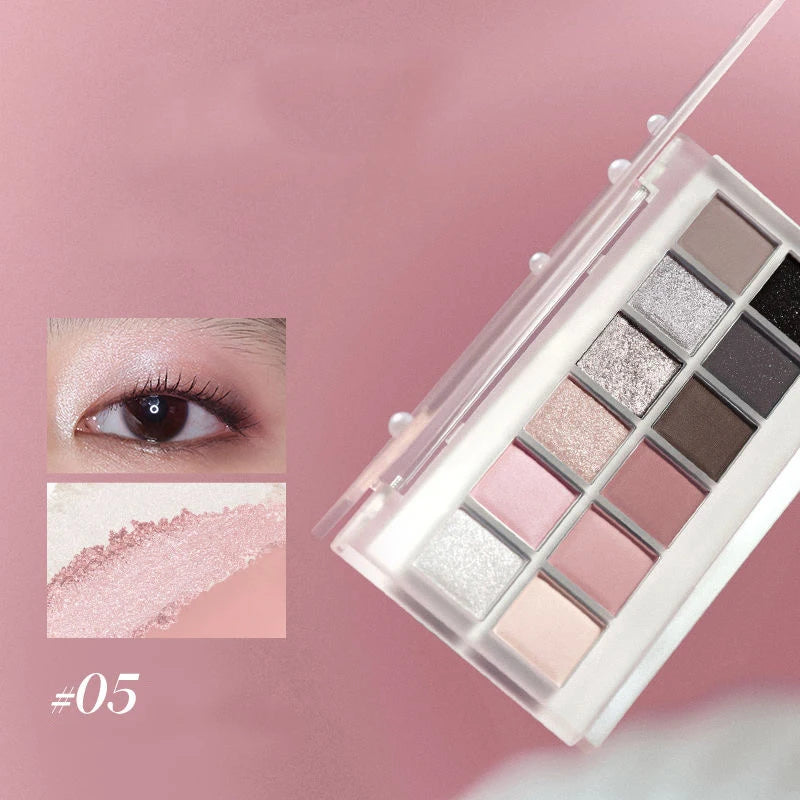 Joocyee Makeup Kit Bag Full Professional Eye Shadow Powder Blusher Lipstick Oyster Heart Limited Makeup Set Box For Girlfriend