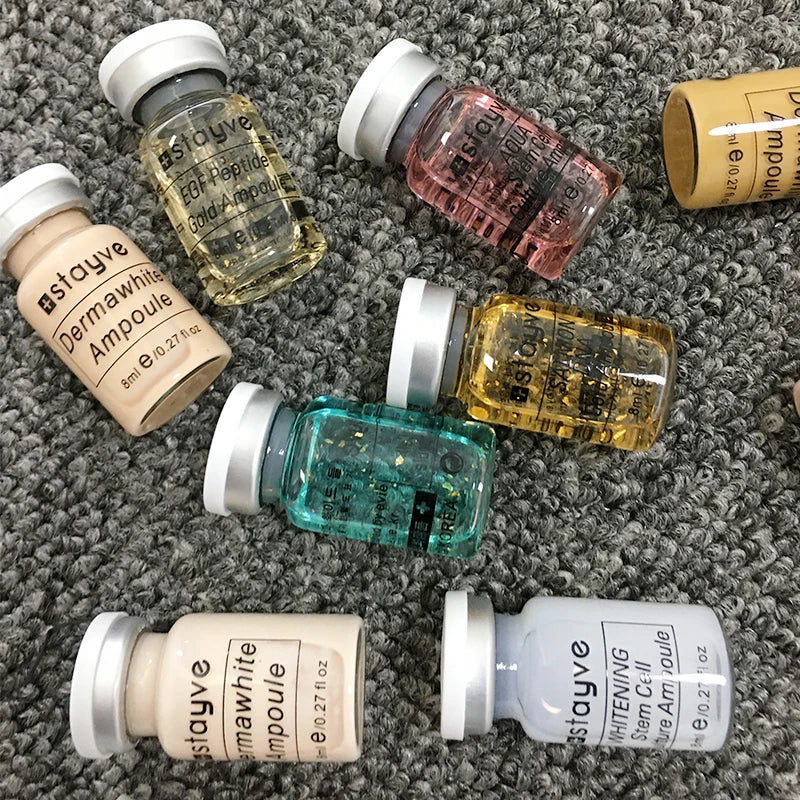 Korea Stayve 8ml BB Cream Glow Ampoule Kit Hyaluronic Moisturizing Foundation Cream For Men and Women Beauty Skin Care