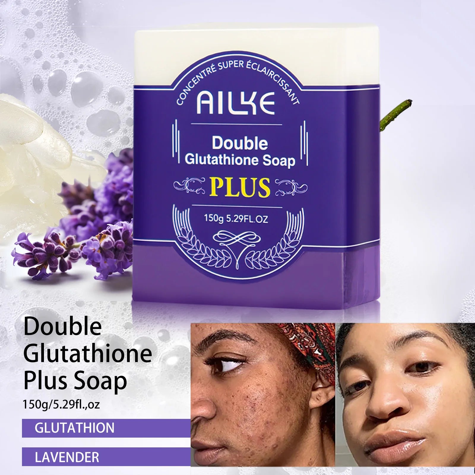 AILKE Premium Lightening SkinCare Kit, Blemish Remove Cream for Uneven Skin Tone, Brightening Serum, Smooth, Soft Skin