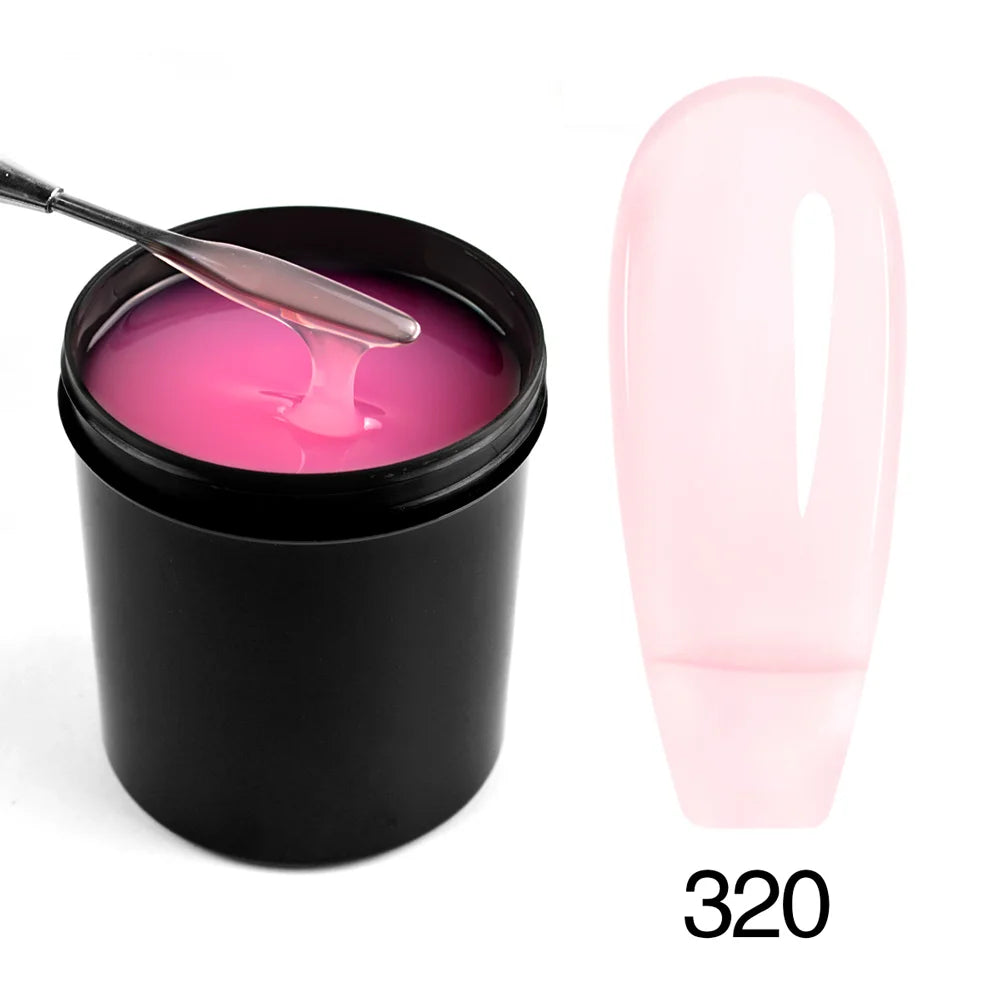 225g Venalisa Camouflage Refillment Gel Soak Off UV LED Builder Extension Jelly Gel Fast Construction Building Nail Gel Polish
