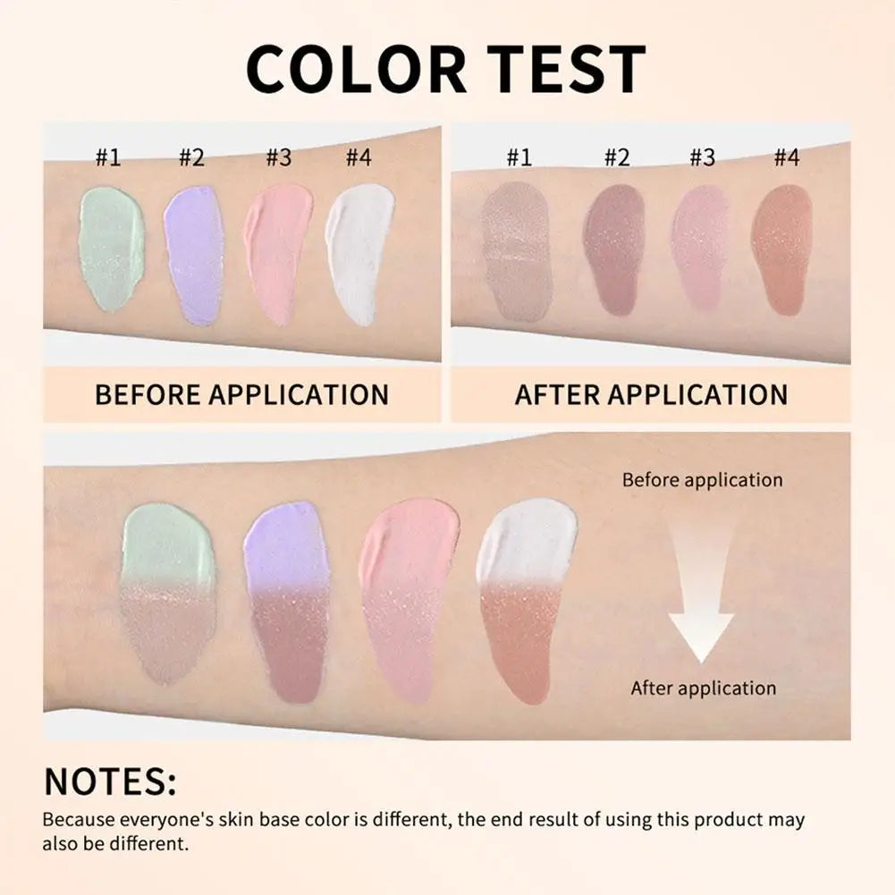 Color Changing Liquid Foundation Centella Asiatica Essence Long-lasting Moisturizing Nude Makeup Light Liquid Foundation Cosmeti