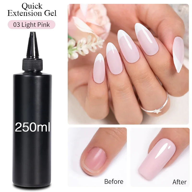 BOZLIN 1KG Super Shinny Top Coat UV Base Gel Polish Matte Top Coat Reinforce Gel Long Lasting Shinning Soak Off Nail Art Varnish