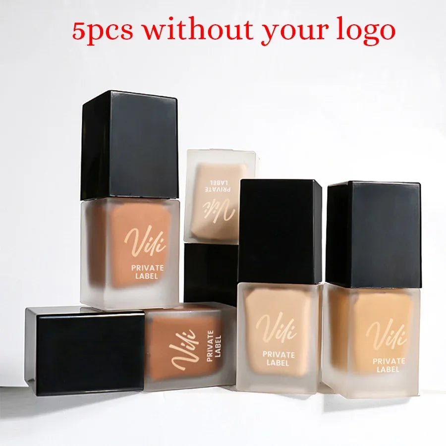 Private Label Liquid Foundation Custom Bulk 15ML Naturally Long-lasting