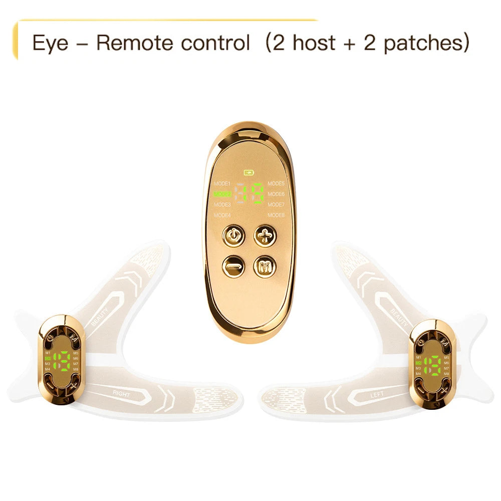 EMS Face Eye Massager Electric Muscle Stimulator Facial Massagers Beauty Eyes Facial Lifting Fatigue Relief  Skin Care