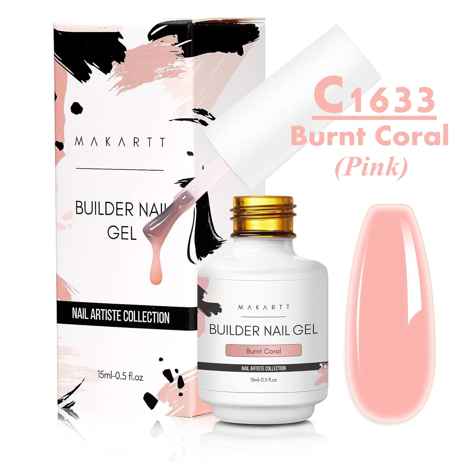Builder Gel for Nails 7 In 1 Hard Gel Polish for Nail Thickening Nude Milky Extension U V Gel Natural Color Strengthener Gel
