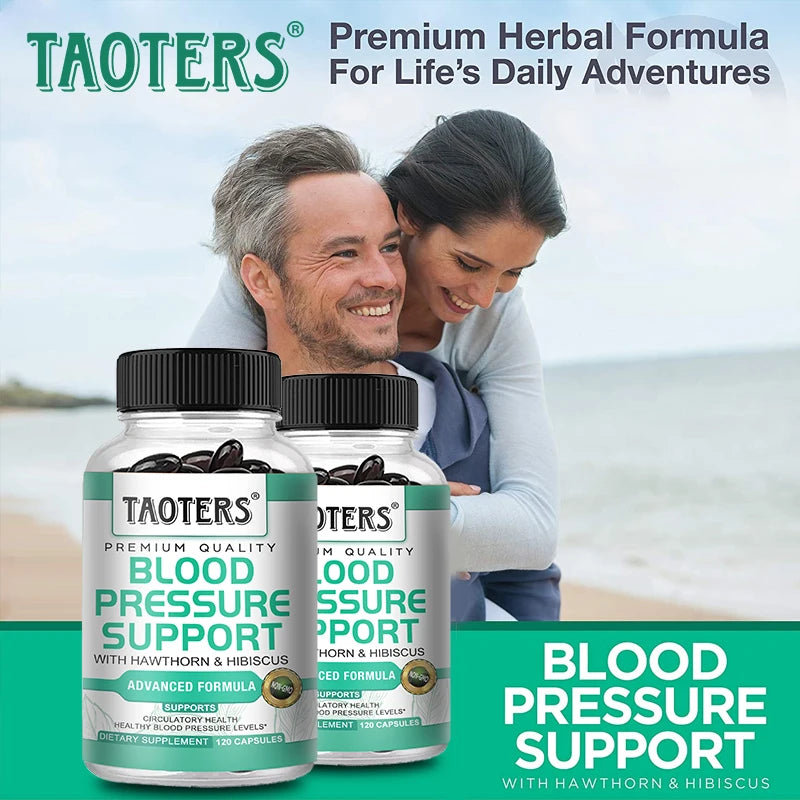 Premium blood pressure supplement for cardiovascular and heart health