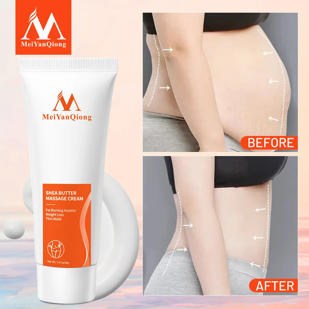 MeiYanQiong Body Slimming Cream Remove Belly Thigh Body Fat Keep Body Body Firming Belly lose Cream Slimming Cream 40g