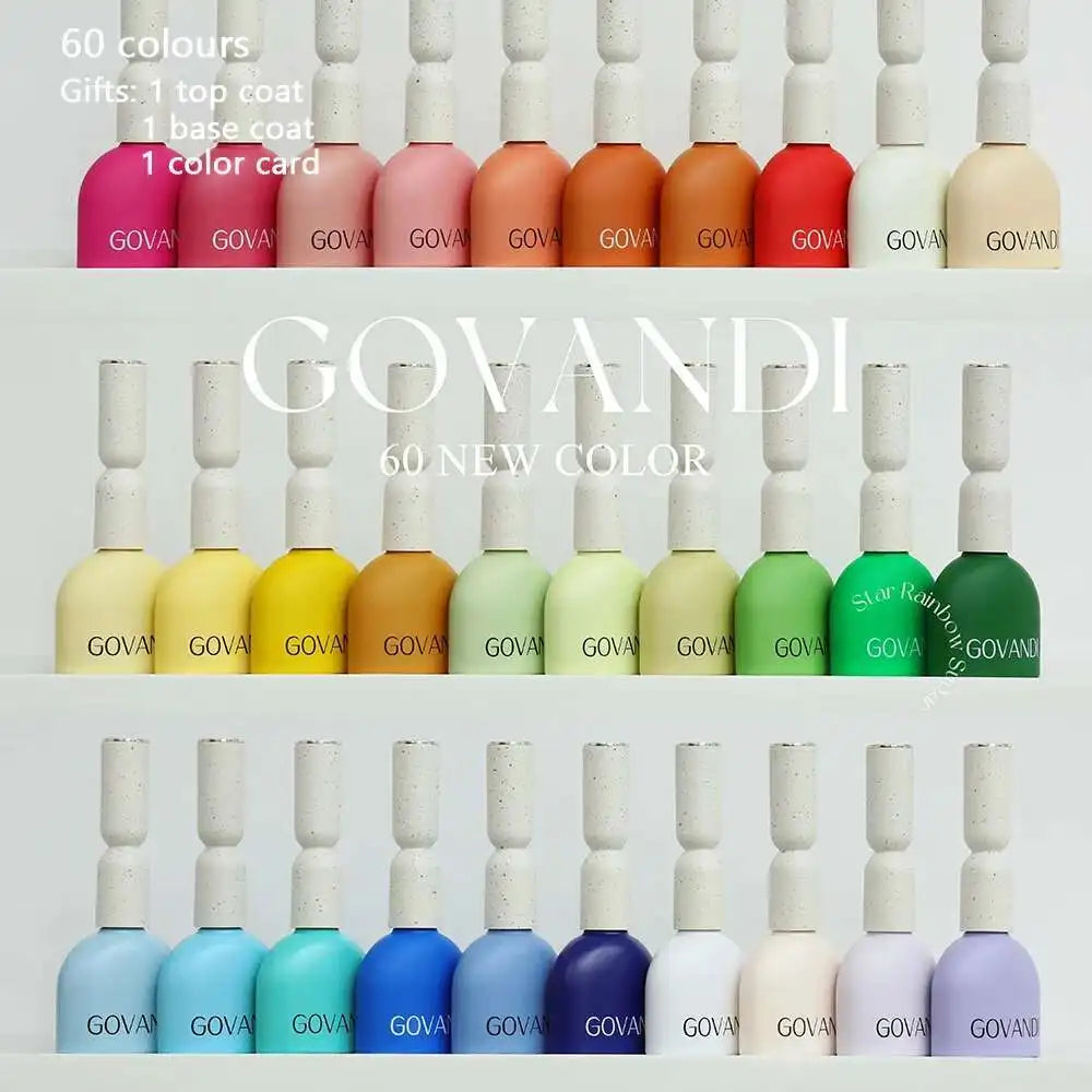 High Quality Korean Gel Polish Set Autumn  Winter Color Gel Kit Nail Salon Wholesale Marnicure Soak Off UV LED Nail Varnish Set