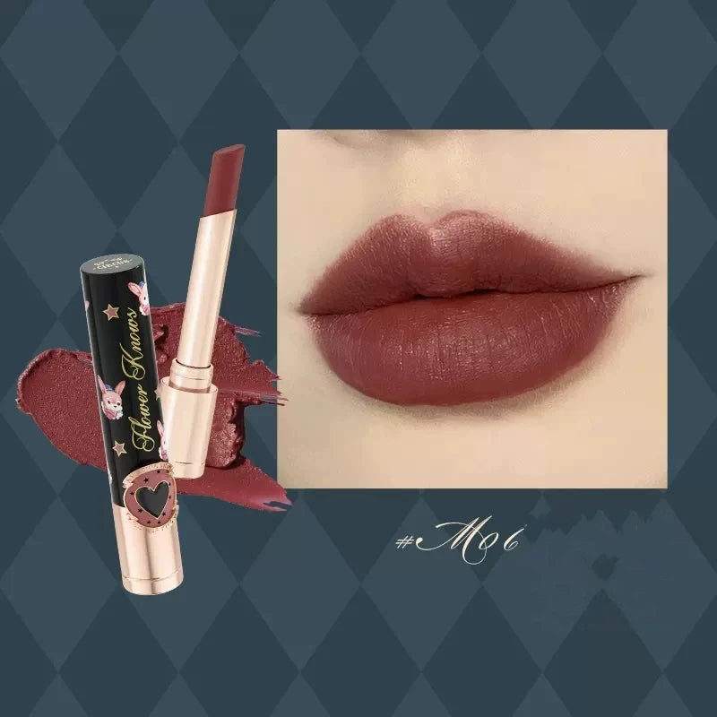 Flower Knows Velvet Matte / Mirror Effect Lipstick Circus Show Series Lip Makeup Professional Cosmetics Women Beauty