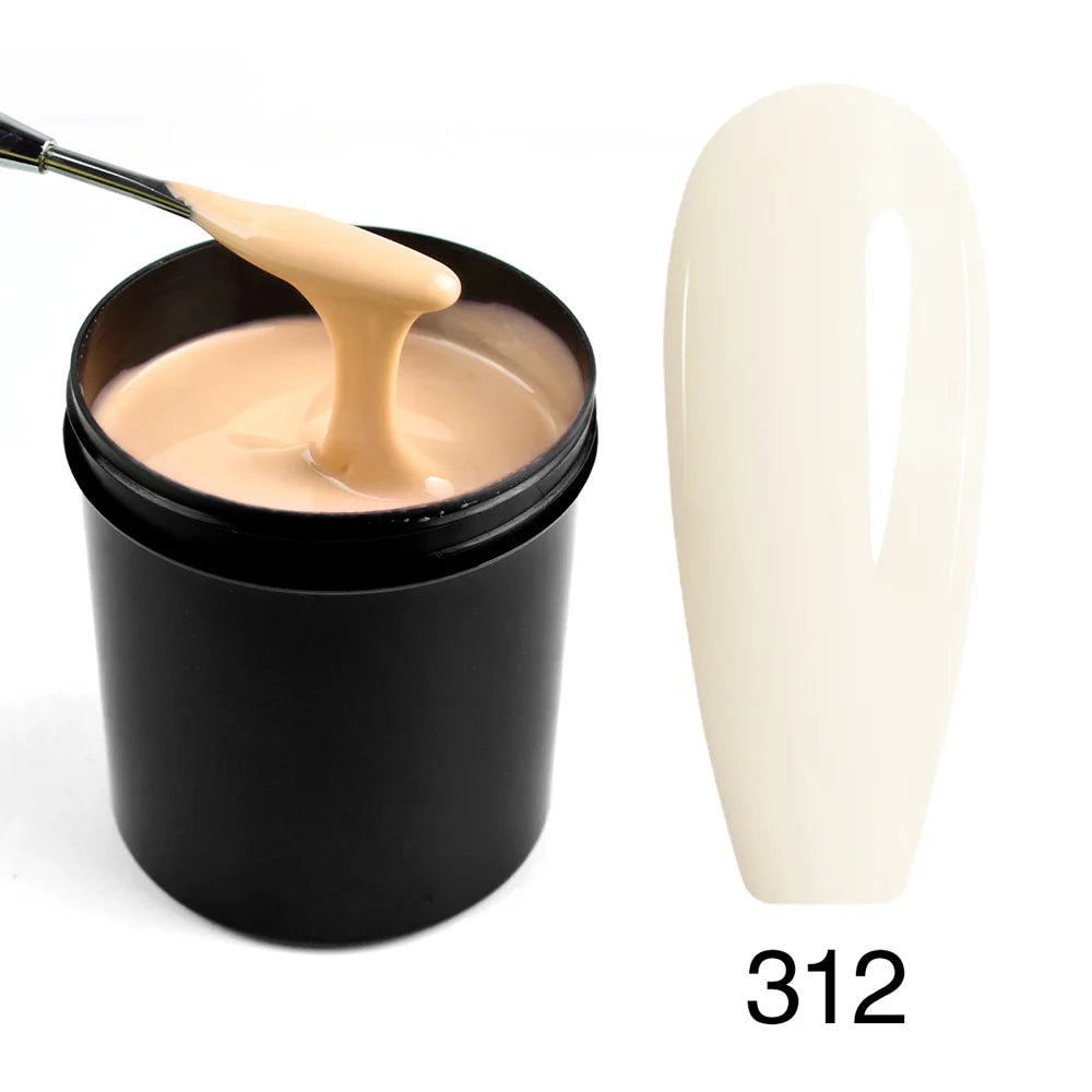 225g Venalisa Camouflage Refillment Gel Soak Off UV LED Builder Extension Jelly Gel Fast Construction Building Nail Gel Polish