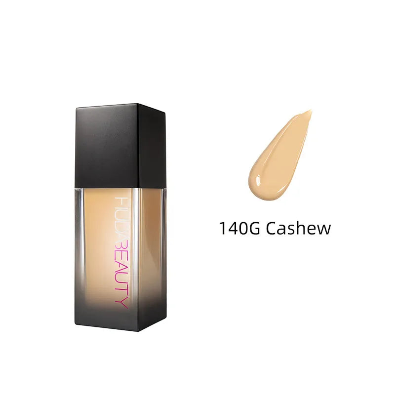 34ml Flawless Liquid Foundation Matte Concealer Nourishing Long-Lasting Facial Makeup Concealed Pores Fine Breathable Cosmetics