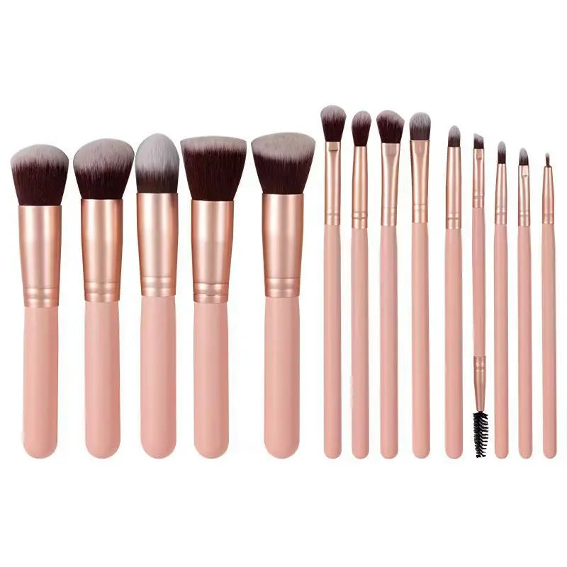 Explosive 14 16 makeup brushes set loose powder foundation brush soft bristle brush spot wholesale makeup brush set makeup tools