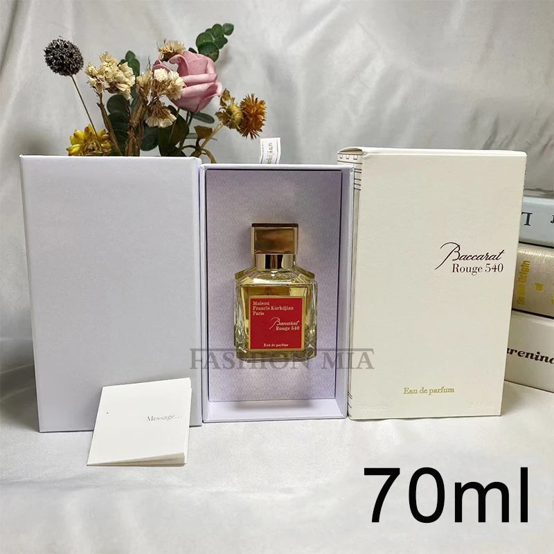 70ml Brand Rouge 540 Women Perfume Long Lasting Men Cologne Floral Pheromone Fragrance Gift Daily Work Dating Perfume