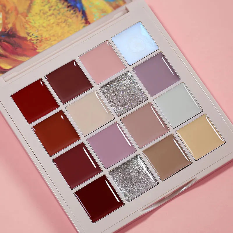 Arte Clavo Solid Painting Gel 16 Colors Vernis Semi Permanent UV LED Top Coat LED Soak Off Lacquer Hybrid Nail Art Manicure