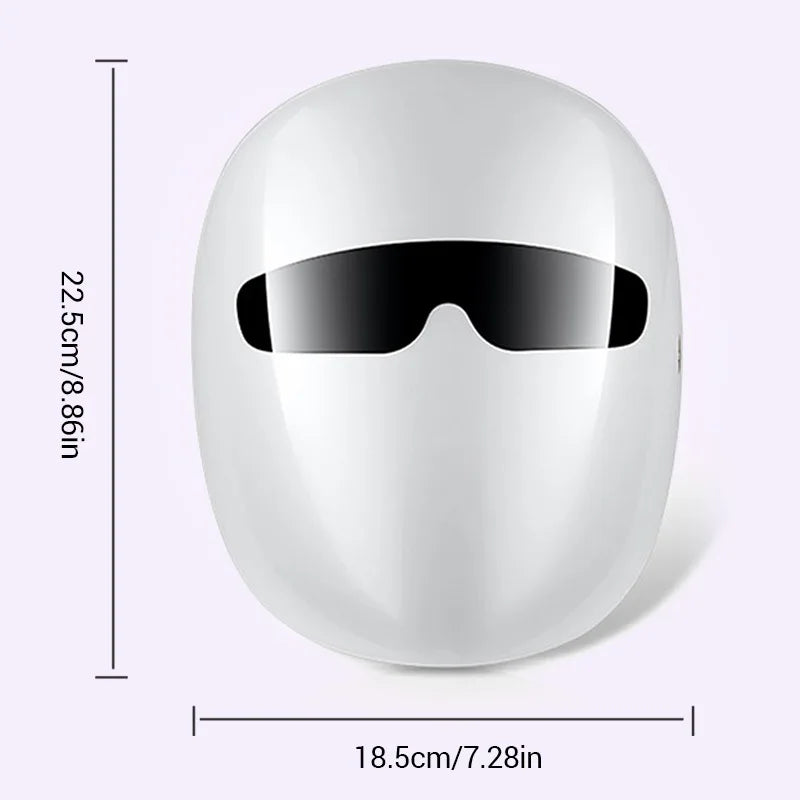 7 Color Light Facial Led Mask Red Light Therapy 80 Beads Face Photon Light Skin Rejuvenation Anti Wrinkle Anti Acne Beauty care