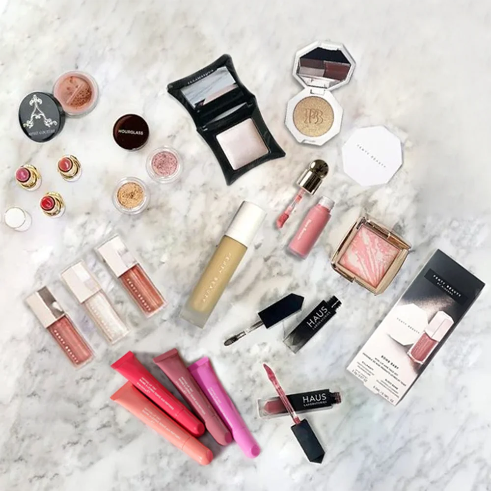 Christmas Makeup Gift Set High-Shine Lip Gloss Bomb Collection