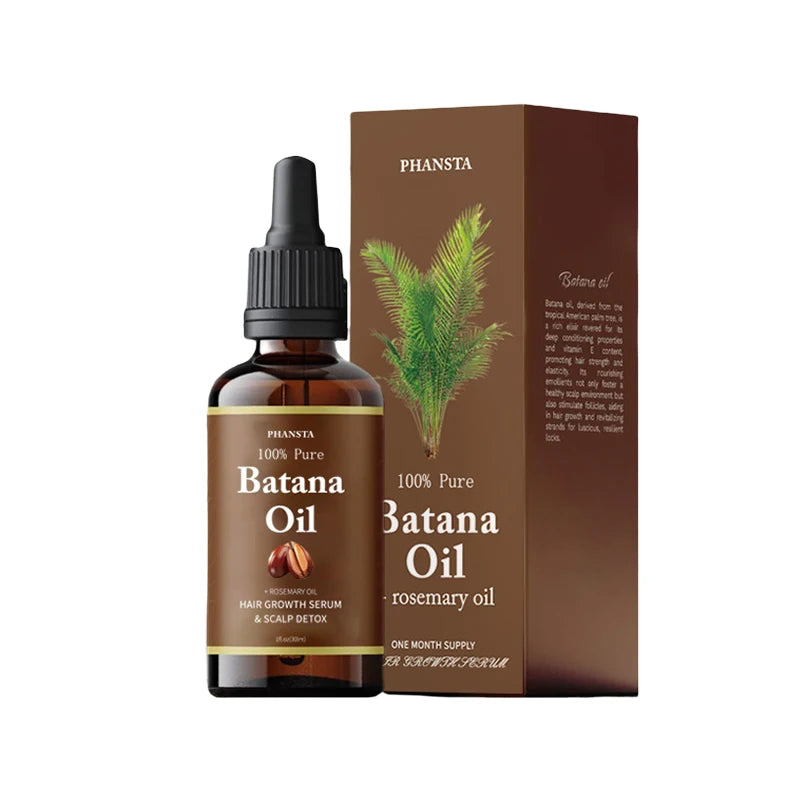 100% Natural Batana Oil Rosemary Hair Growth Oil Fast Hair Growth