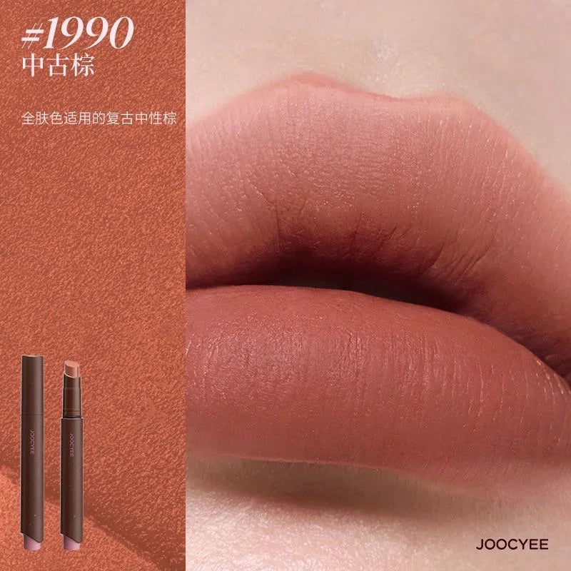 Joocyee Powder Mist Lipstick Pen Lipstick Velvet  Matte Lipstick Long Lasting Waterproof Makeup Lipgloss Sexy Plumper Lip Mud